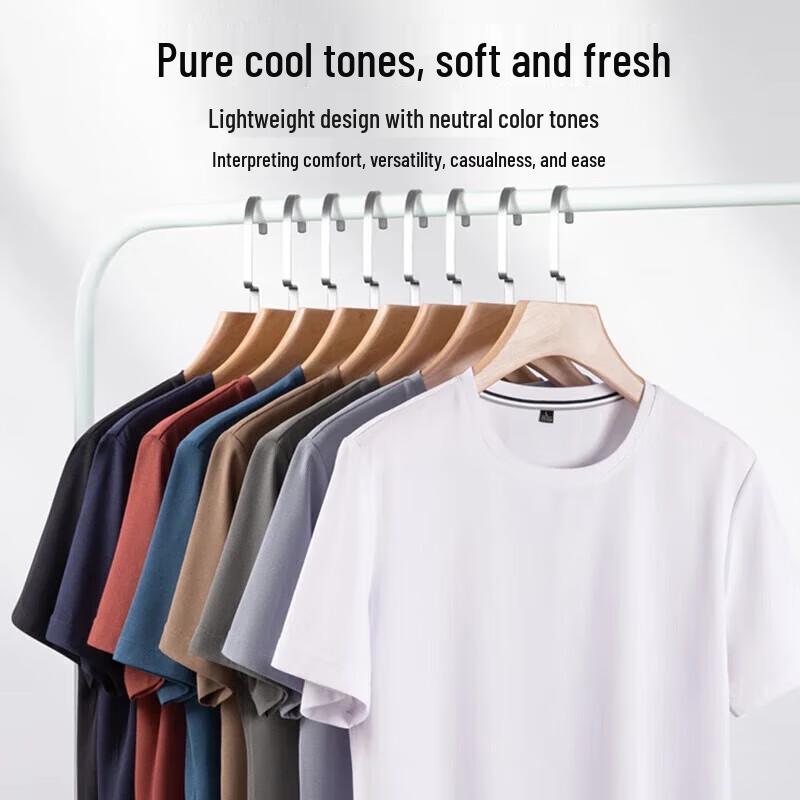 SHANSHAN Men's Waffle Knit Quick-Dry T-Shirt & Pants Set