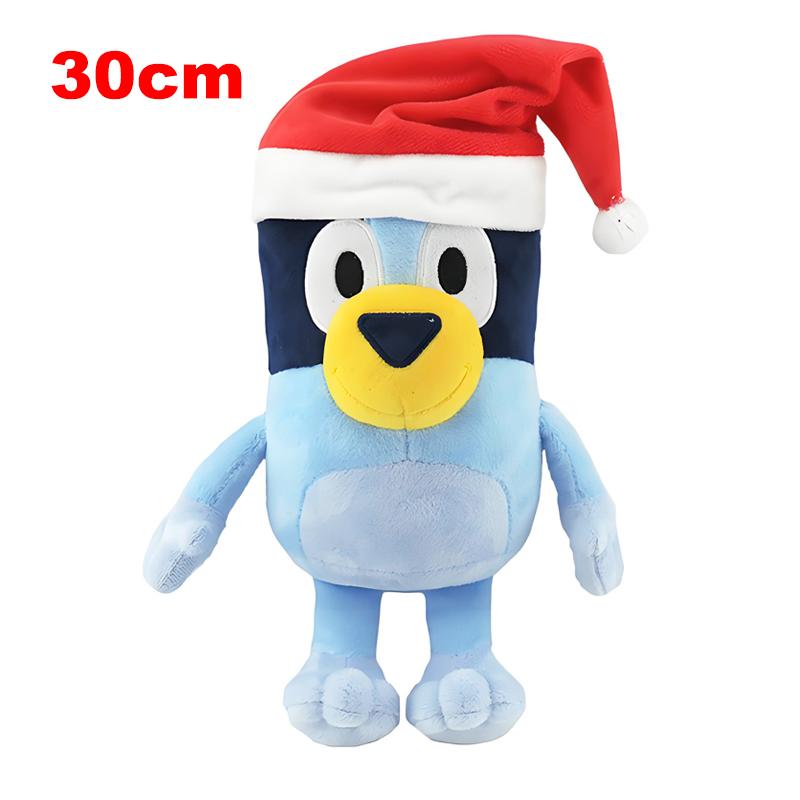 20/30CM Bluey Und Bingo Plüschtiere Glänzendes Sternenauge Bluey Bingo Anime Plüschtiere Stofftiere Geburtstag Weihnachtsgeschenk Für Kinder