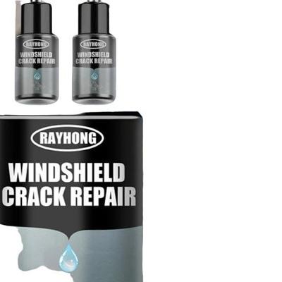 Glass Repair Liquid, Glass Repair Agent, Windshield Crack Repair Kit, Repair Liquid, 0.7 Fl