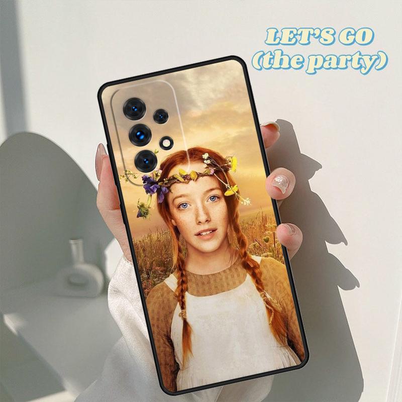 Anne with an E Phone Case For Samsung Galaxy A42 A31 A40 A51 A71 A32 A80 A91 A52 A72 A73 A20e A21S A50 A70 A11 A12 Cover
