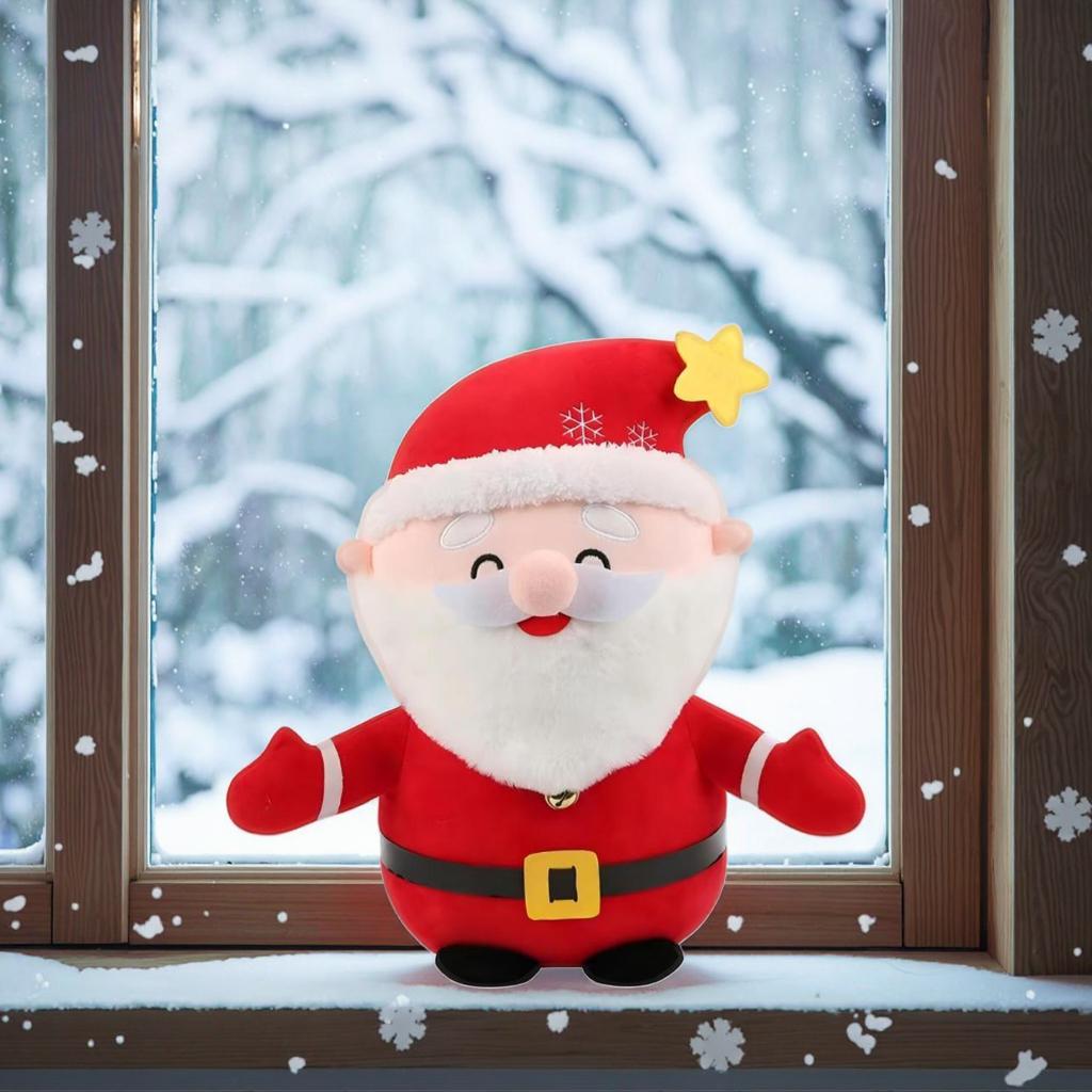 Christmas Series Plush Toy Santa Claus Doll Holiday Limited Edition Christmas Tree Best Partner