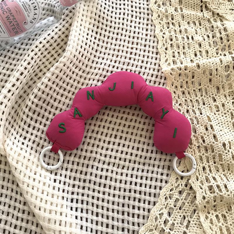 Korean Style Mini Knitted Cartoon Crossbody Bag - Cute, Versatile, Portable for Women