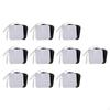 20 Pieces Electrode Patches Universal Non Woven Fabric for Electrotherapy