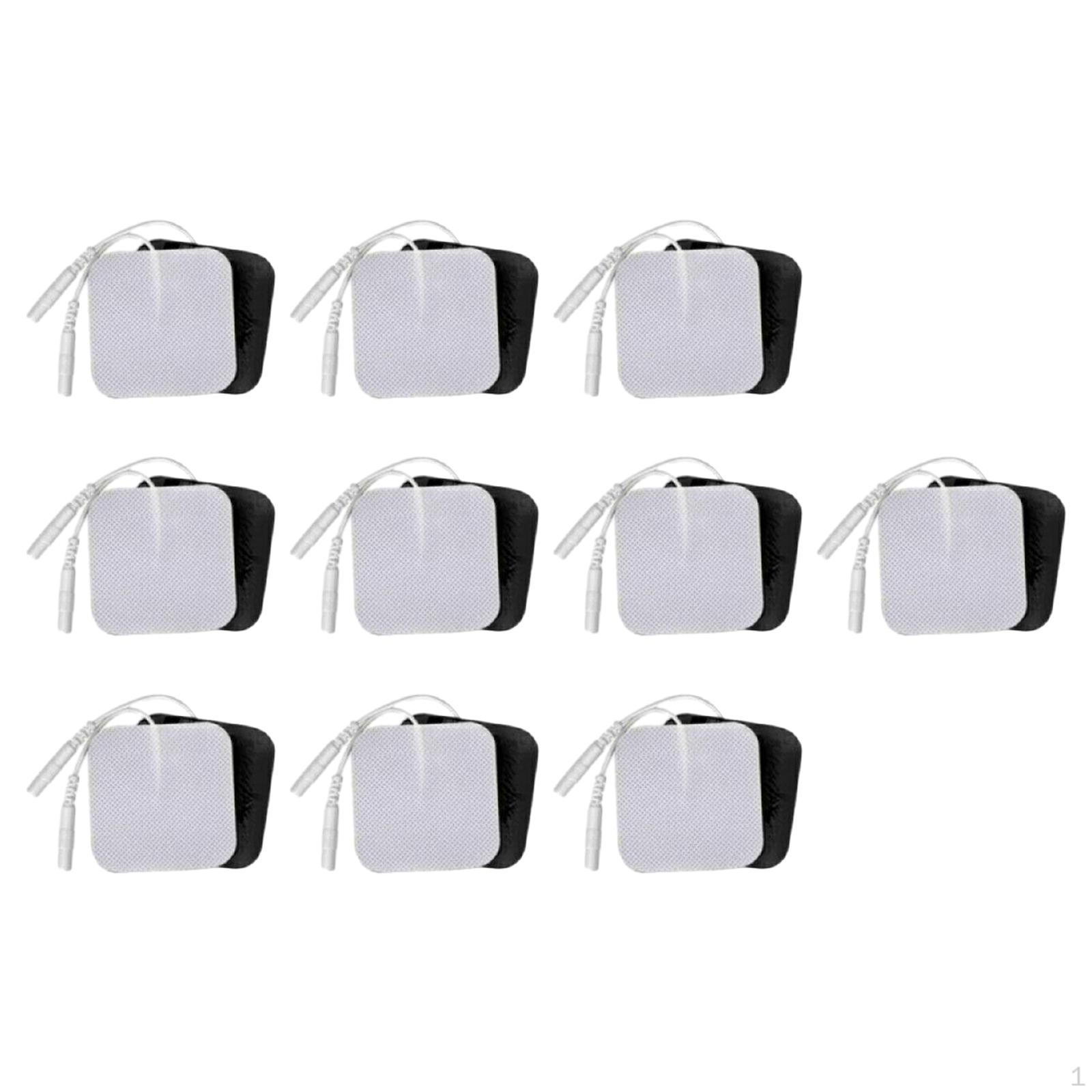 20 шт. Электродные Пластыри Универсальные Нетканые для Электротерапии 4cmx4cm