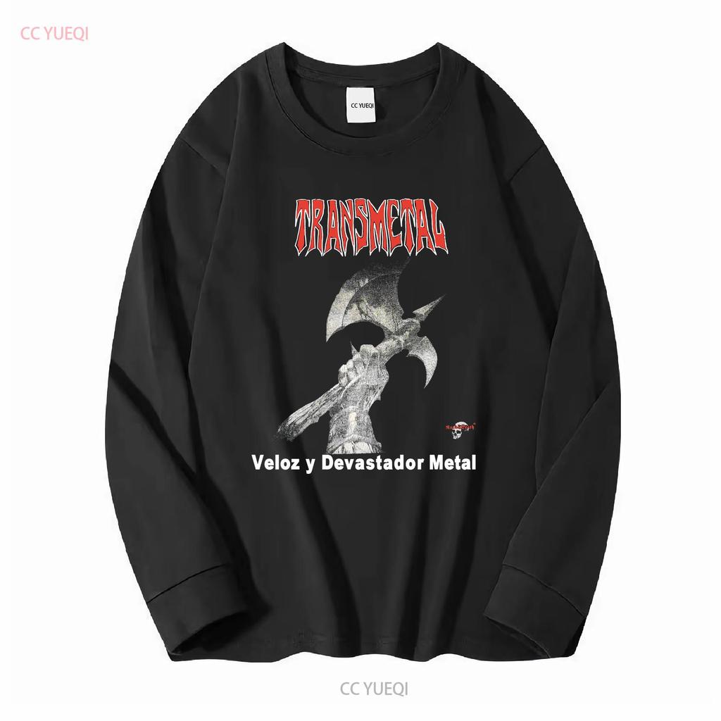 Vintage y2k Transmetal Rock Death T-Shirt Mexikanischer Metal XL Vintage Gewaschen Atmungsaktiv Designerkleidung Vielseitig Lässig