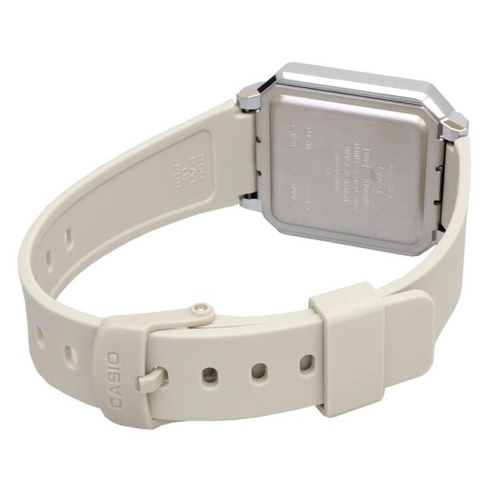 Casio Digital Watch A100WEF-8A Men's Beige Urethane Band