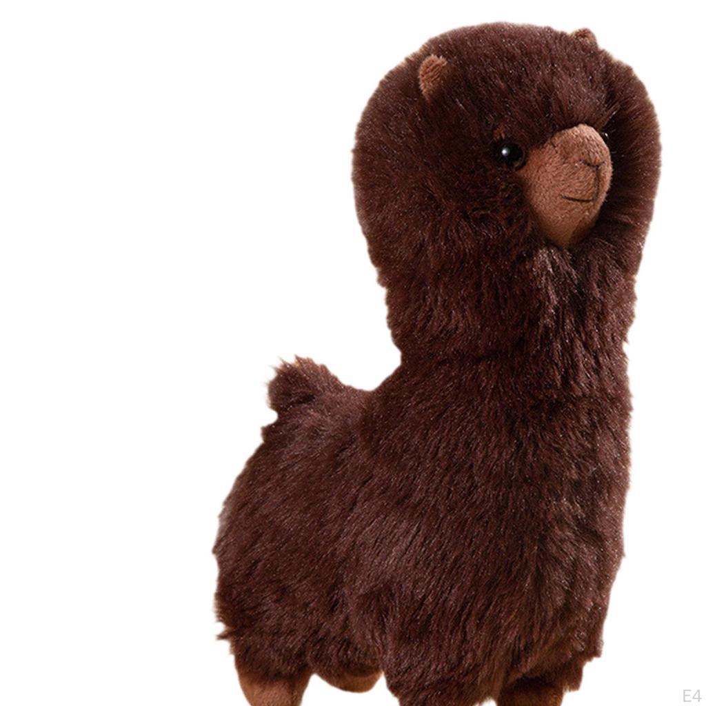 Alpaca Stuffed Animals Llama Doll Toy Soft for Adults Valentines