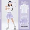 Moonkids Girls' Quick-Dry Tennis Polo Set