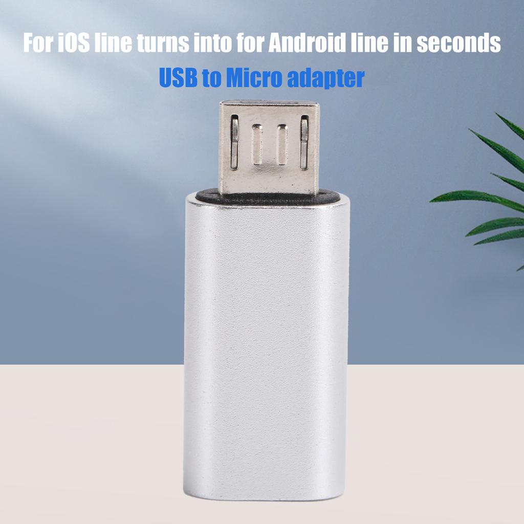 TypeC Adapter Converter Female To   Male Mobile Phone Data Line USB Charging(Black )