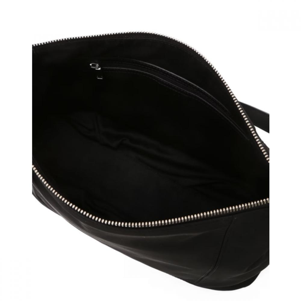 Daks Misty Flower Black Flower Charm Nylon Shoulder Bag Dcba6f527bk