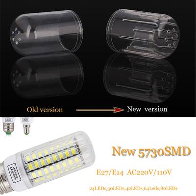 LED Corn Light E27 E14 7W 12W 20W 25W 64LEDs Lights 220v Screw Base Bulbs Home Decorative Cool/Warm White Lamp for Bedroom