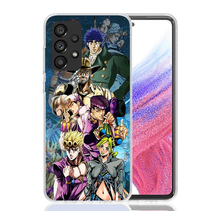 

JoJo Bizarre Adventure All Phone Case For Samsung Galaxy A14 A15 A13 A12 A54 A55 A53 A52 A04S A24 A25 A23 A22 A34 A35 A33 A32 A0 Samsung A15
