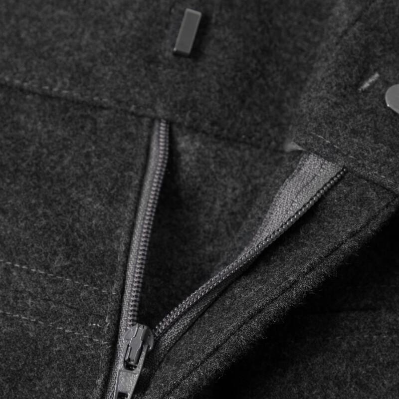 eifini Casual High-Waist Wool Wide-Leg Pants