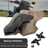 Schwarzer Windschild-Deflektor für Yamaha MT-09 2017-2019