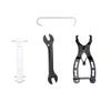 Bicycle Multi-Tool: Bottom Bracket, Freewheel, Derailleur Hanger, Chain Wrench - 3-in-1 Maintenance Tool
