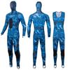 Stretch Spandex Surfing Suit Full Body Camo Rash Guard with Chest Pad Non-Slip Cuffs UPF50+  Diving Summer Wetsuit for Men