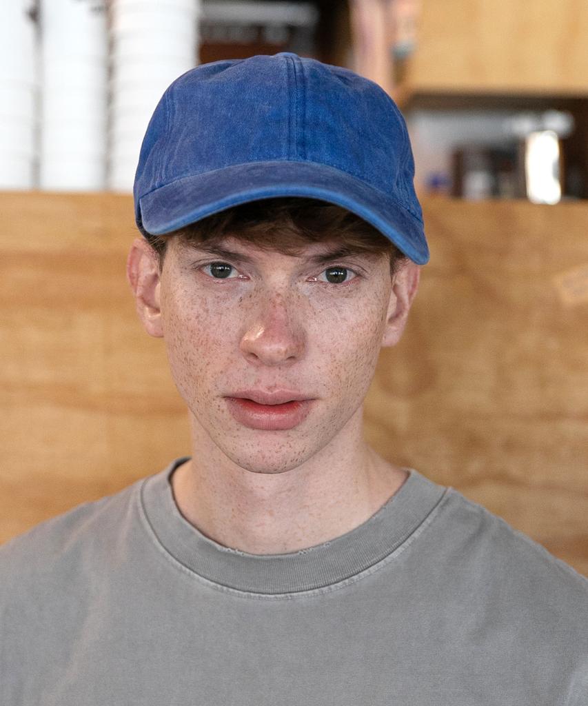 Chaebteo Standard Stone-Washed Ball Cap-Blue