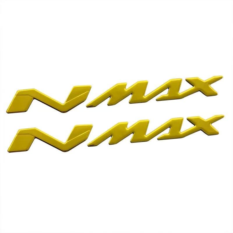 3D univerzální nálepky na dekorace na motocykly Samolepky na emblémy Vodotěsná nášivka pro NMAX N MAX N-MAX 155 250 400 125