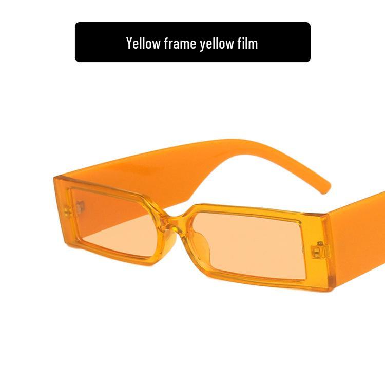 

Cyberpunk Wide-Leg Sunglasses - 2021 Hip Hop Style, Funny & Simple Design for Photography. Metal Hinge