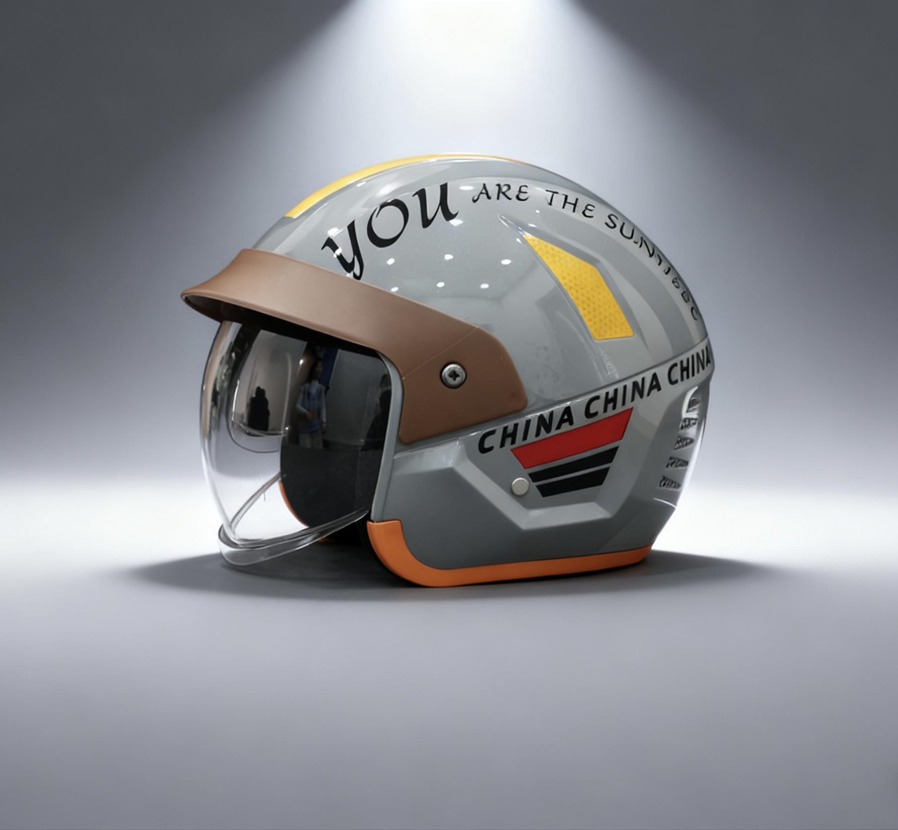 3C Certified Unisex Anti-Fog Windproof Half Helmet for Autumn/Winter Electric Vehicle & Motorcycle
