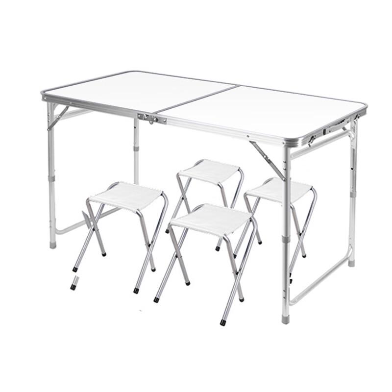 Aluminum Alloy Outdoor Folding Table and Chair Set
