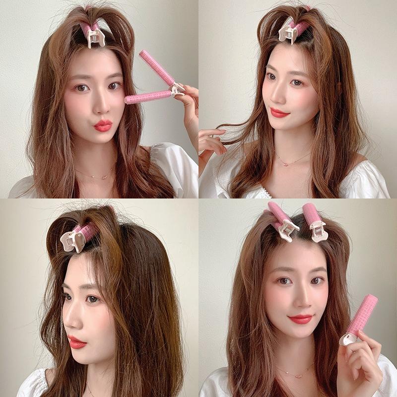 Simplicity Hair Fluffy Hair Clip for Women Elegant Bangs Clip Lazy Hair Coiler Fashion Girl Hair Pin Hair Accessories