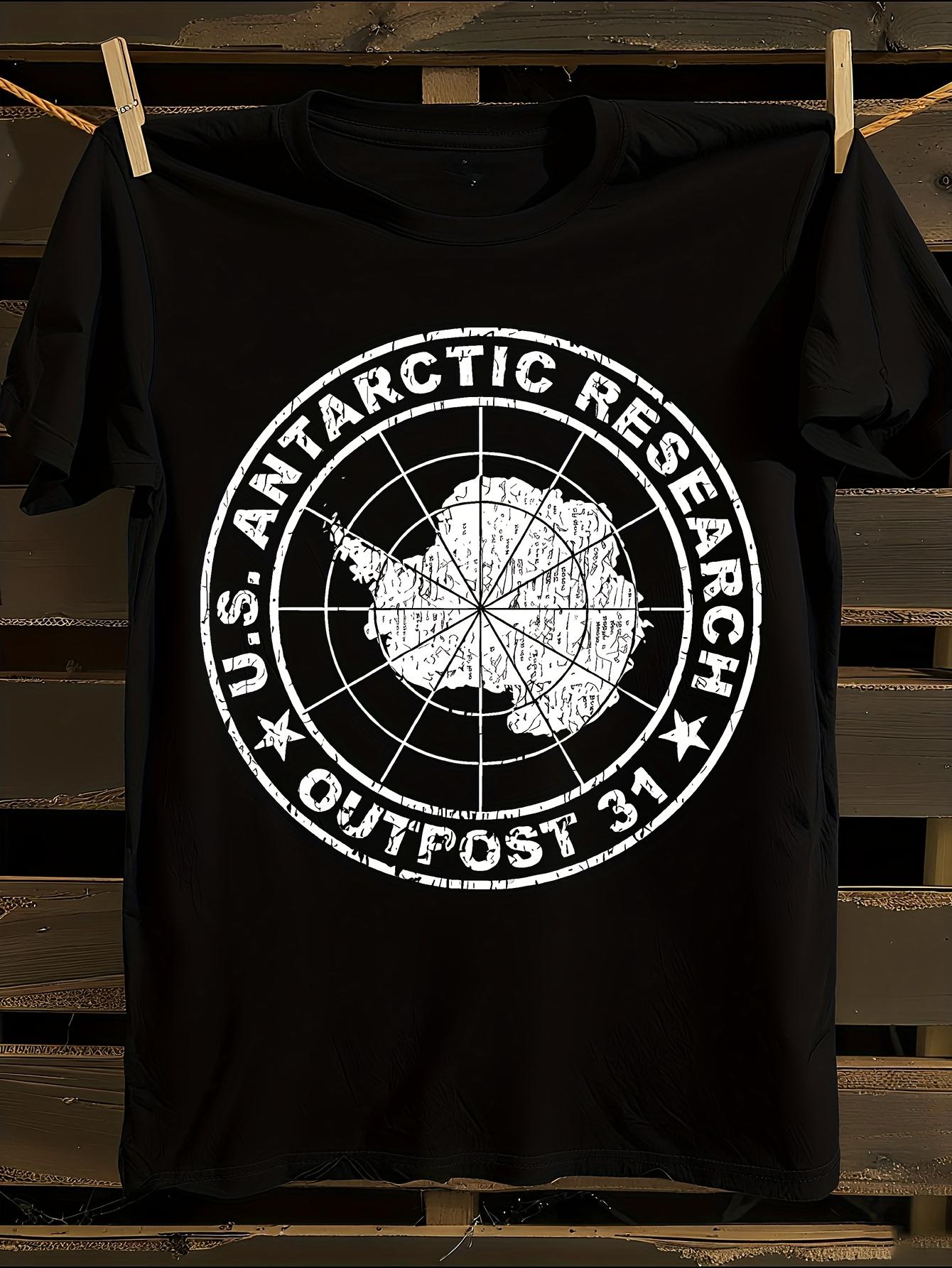 s Outpost 31 US Antarctic Research Logo Tshirt XXXXL