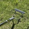 4 Section Telescopic Garden Shovel For Outdoor Use Stainless Steel Design Weeding Hoe For Grass Soil Moss Clearance