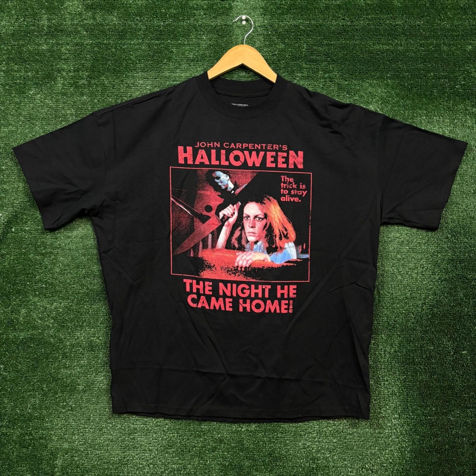 John Carpenter s Halloween The Night He Came Home Oversized T-Shirt Size Large 4XL