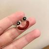 Adorable Ugly-Cute Smiley Face Open Ring for Women – Unique, Fashionable, and Quirky Design for the Index Finger
