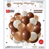 50-teiliges mattes Ballon-Set zur Geburtstagsfeier-Dekoration