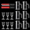 Handmade Glass Baijiu Dispenser & Shot Glass Set with Scale