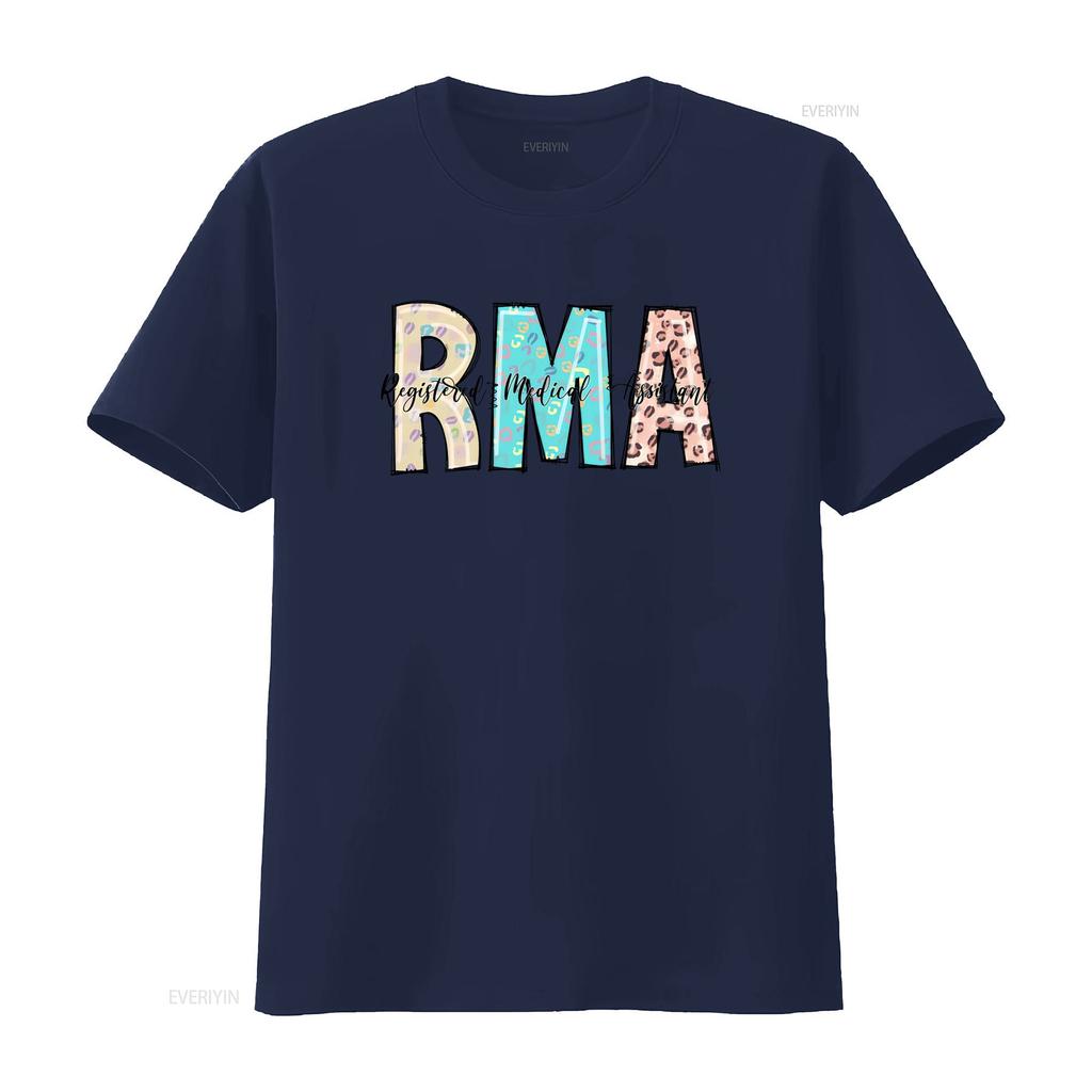 Registered Medical Assistant T Shirt Rma Vintage Comfortable Breathable Soft Streetwear Slightly Fashion Versatile