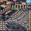 Compatible Minifigures Military Special Forces Police Boys Assemble Minifigures Soldiers Children's Educational Toys Puzzles