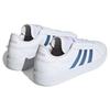 Adidas Neo Grand Court Base 2.0 Synthetic Leather Comfortable Versatile Slip-Resistant Durable Low-Top Skate Shoes Women Sneakers White Blue HP2591