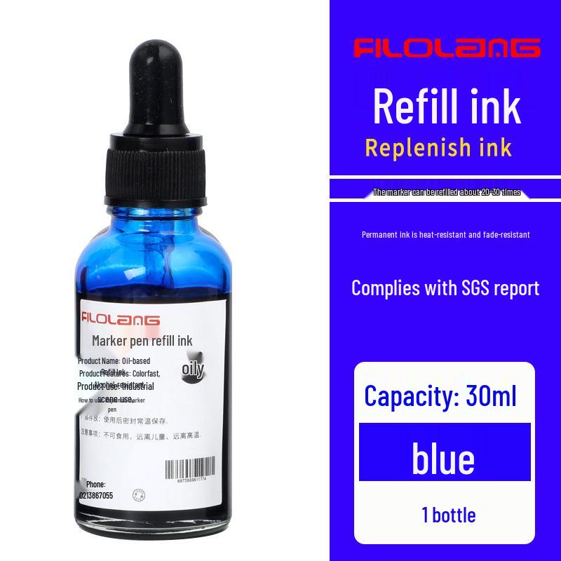 Feloran MK-79 Oil-Based Quick-Dry Industrial Waterproof High-Temperature Round/Oblique Tip Marker