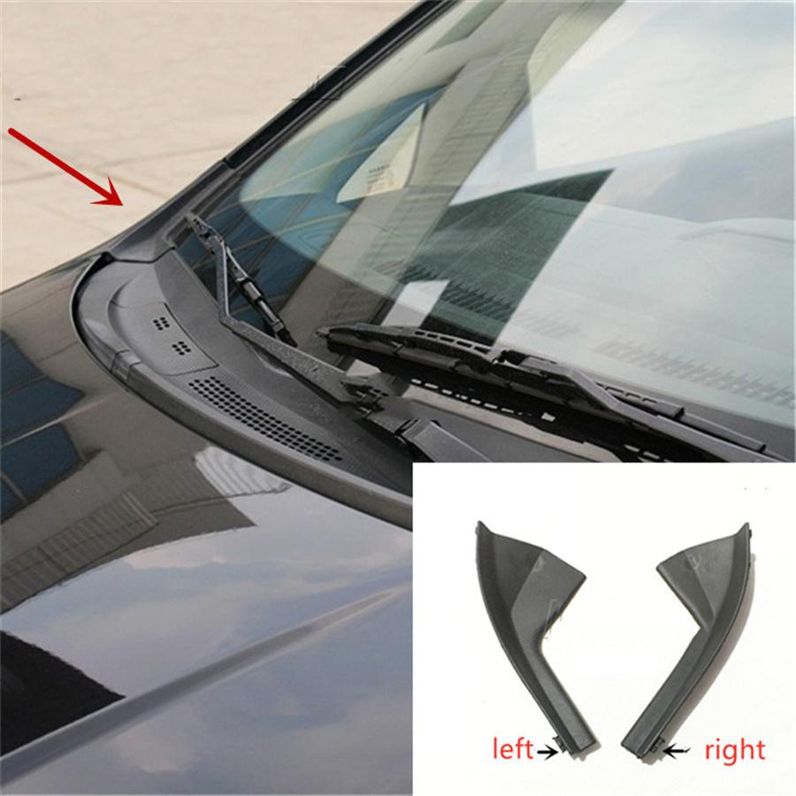 2x Ytre deksel list for nedre side av frontruten for Nissan Versa 2007-2012