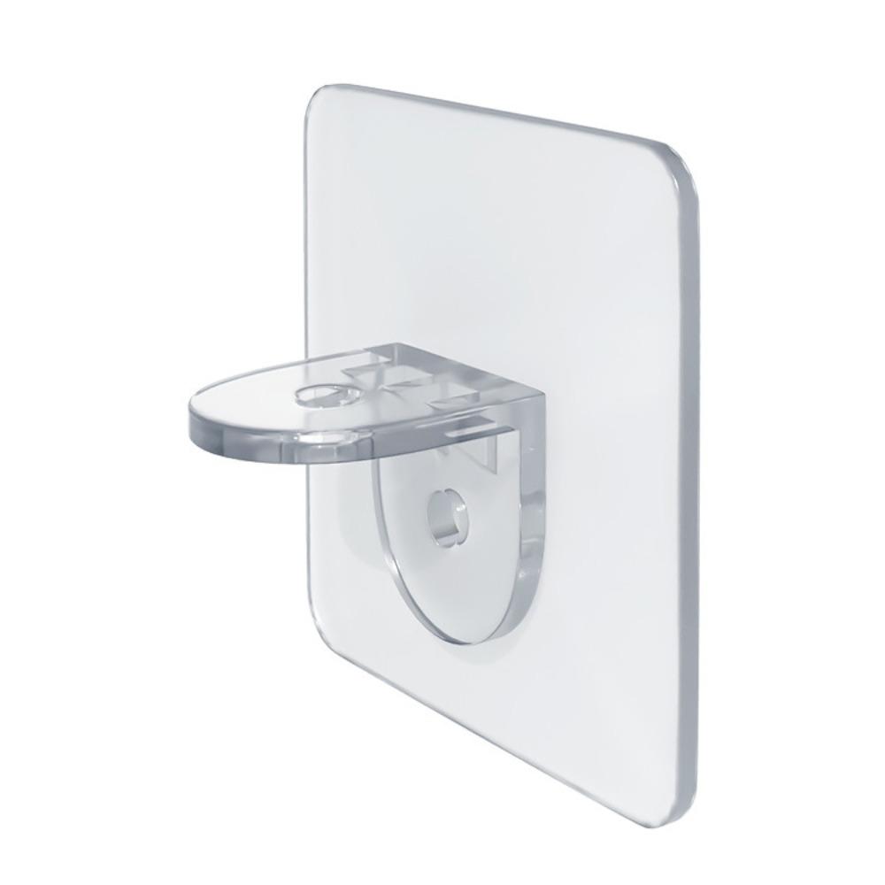 

1 шт. клейкие держатели, настенные вешалки, крючки, опора для полки, кронштейн для перегородки, стойка для дома, аксессуары для комнаты, пряжка для инструментов 6cm*6cm 1PC