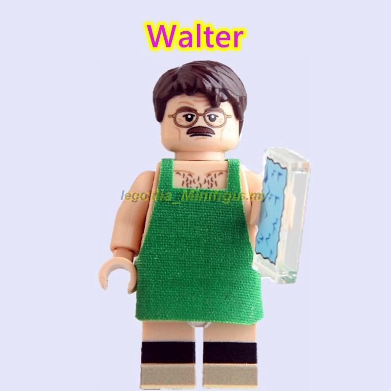 Compatible With Minifigures Breaking Bad Walter Garage Kits Building Blocks Toys For Children