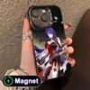 HSR Acheron Translucent MagSafe Mobile Phone Case for iPhone 17 16 15 14 13 12 11 Air Pro Max Plus Colorful Cover