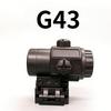 Hot Sale Holographic Red Dot Sight G43/G33 Magnifying Glass Combined Rifle Sight 20mm Guide Rail