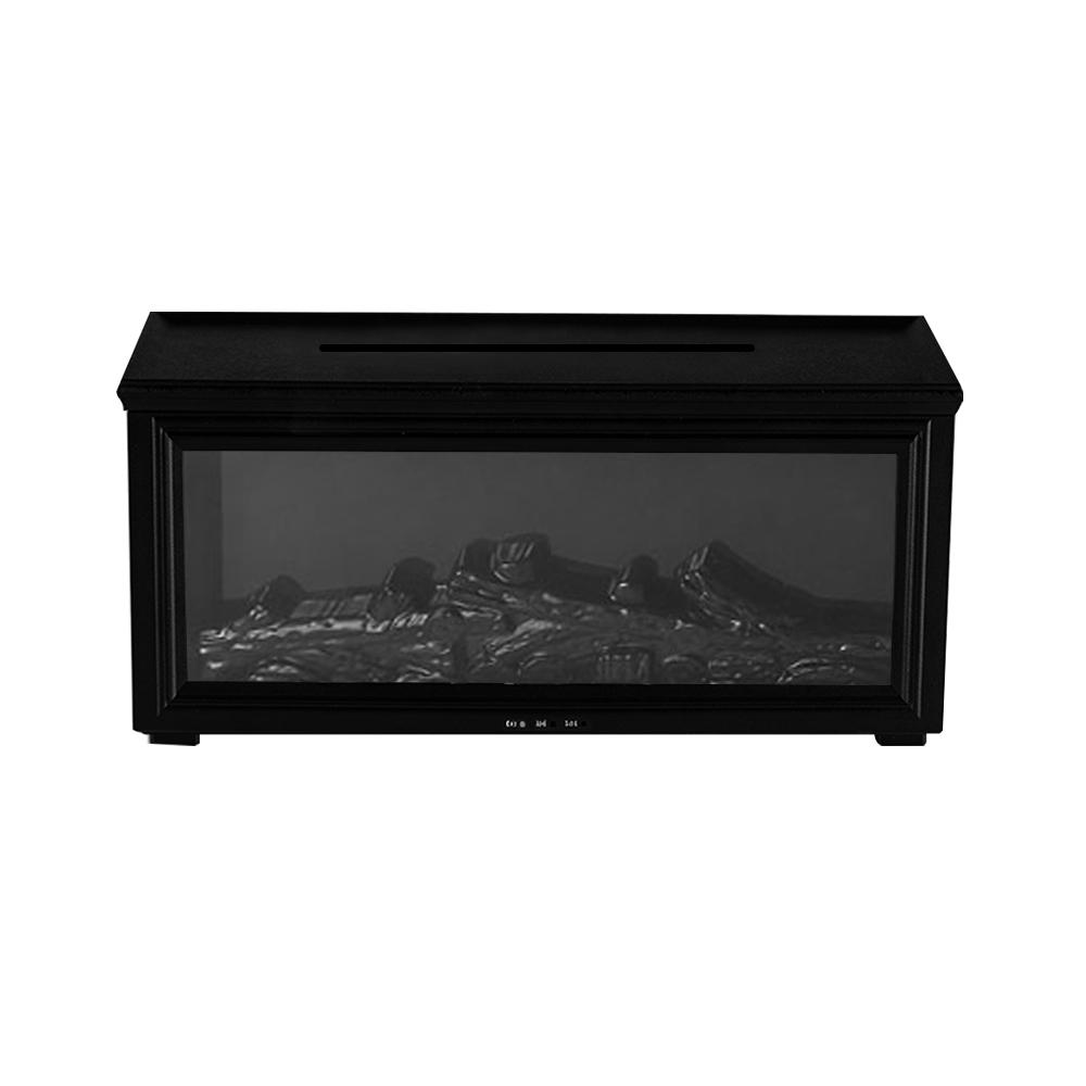 

Fireplace Humidifier Flame Humidifier Aroma Diffuser Essential Oil Diffuser Aromatherapy Fragrance Diffuser with Remote Control чёрный