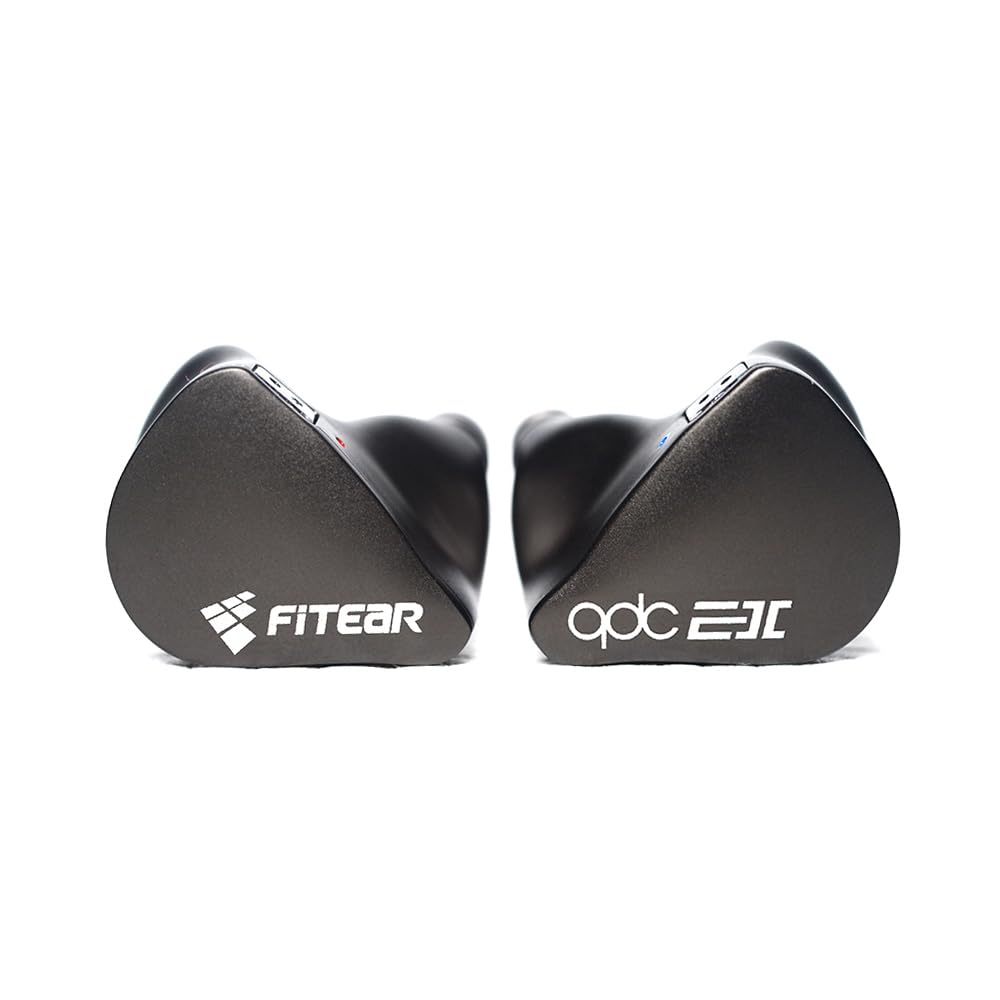 

qdc SUPERIOR EX Gunmetal [FitEar co-tuning 10mm dynamic driver installed] Aluminum housing & silver-plated OFC conductor 4-core cable Custom IEM2pin