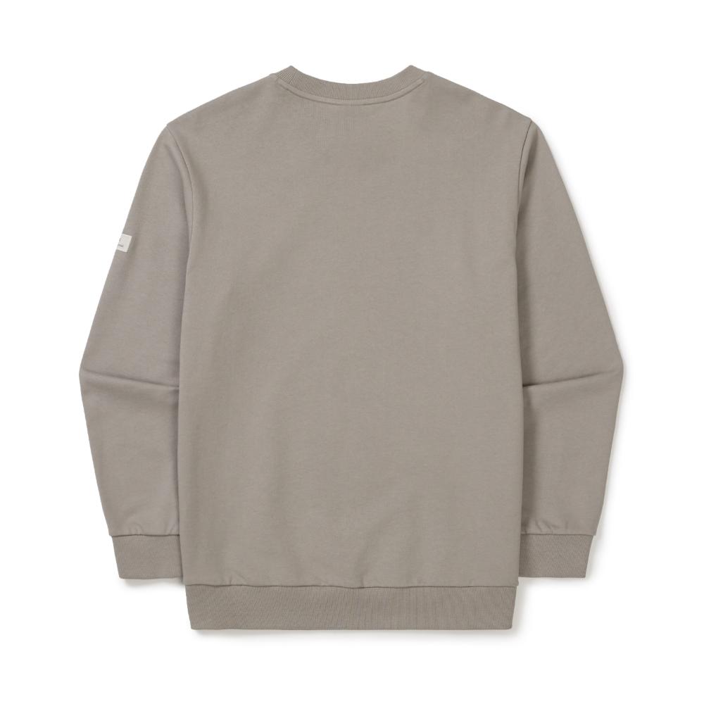 [Snowpeak] Land Essential Sweatshirt Fog Gray (S26SMFHT50)