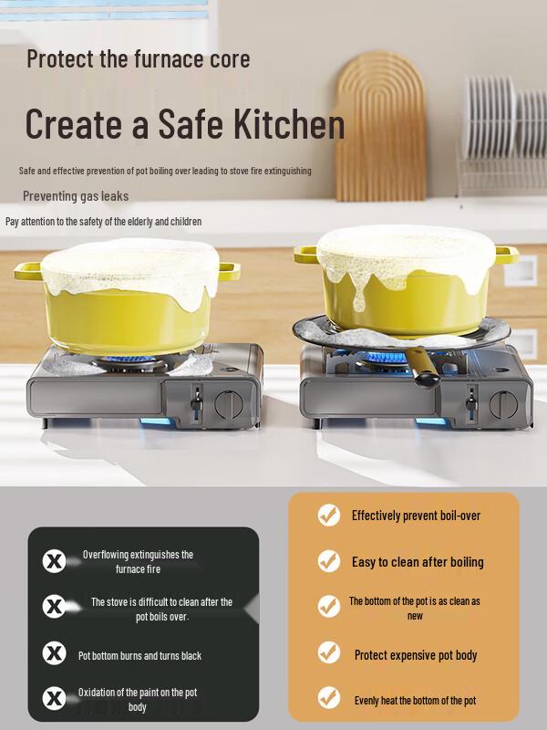 Zhaoran 24cm Cast Iron Heat Diffuser Plate