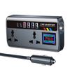 Portable Car Inverter 12V/24V To 220V Outlet Adapter With 3 USB Ports Fast Charging Automotive Charger For Auto Car Truck SUV RV