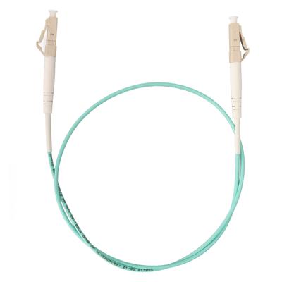 Fiber Patch Cable OM3 Core 0.5M LC To LC Simplex Multimode Fiber Optic Cable for SFP Transceivers