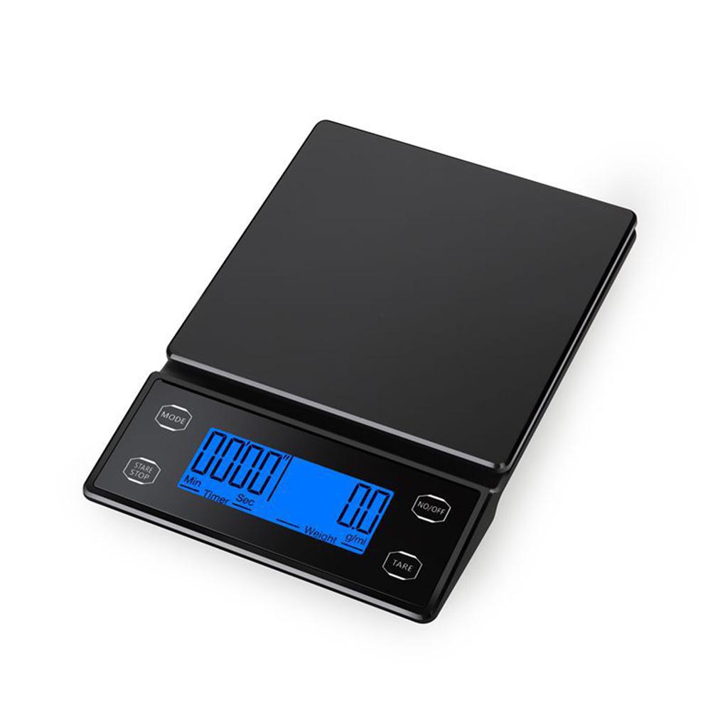 Weighing Scale Electronic Cooking Baking Water Coffee Weight Balance Portable Drink Cafe Countertop Grams Scales