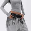 Jazz Dance Belly Dance Belt Tassels Dancer Skirt Fashion Hip Scarf  for Women