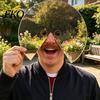 Theatrical Masque Head-Mounted Mirror Masque, Reflective Acrylic Selfie Prop, Funny Drama Event Face Accessory for Photo Booth, Party, Festival